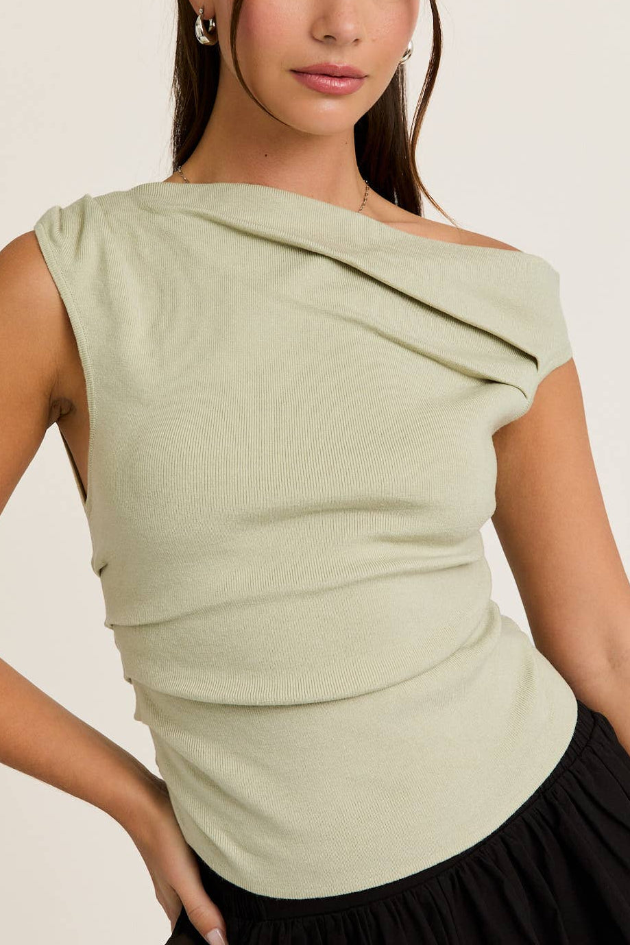 The Asymmetrical Sweater Top