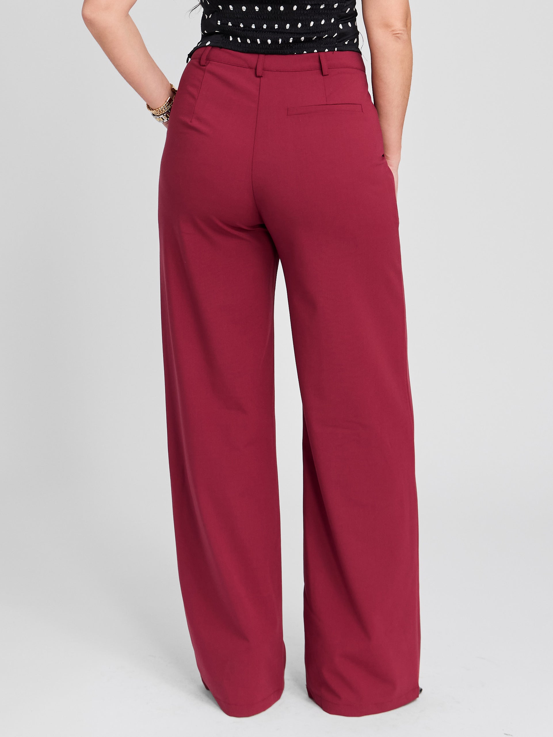 The Perfect Pleated Wide Leg Trousers