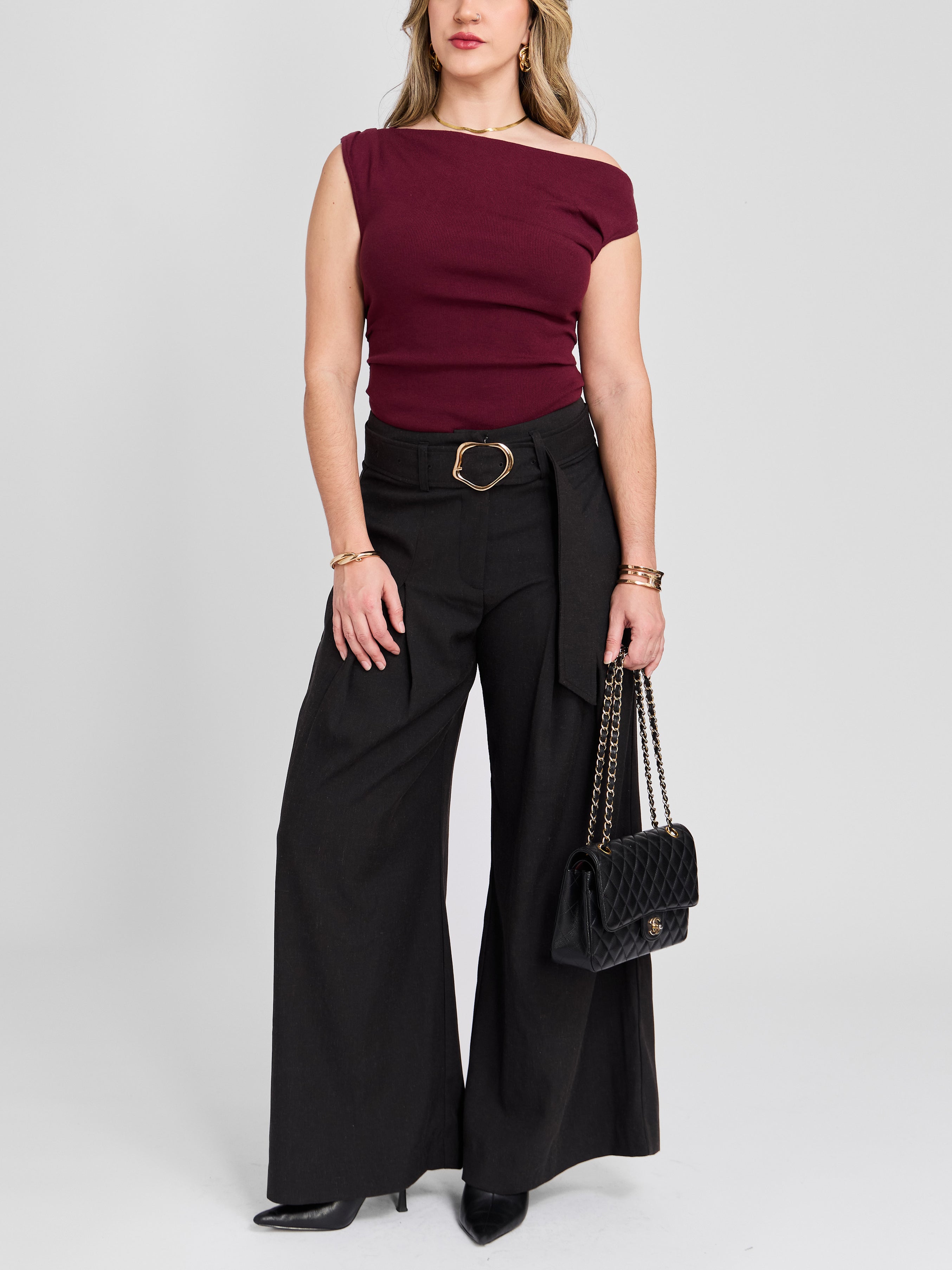 The Asymmetrical Sweater Top