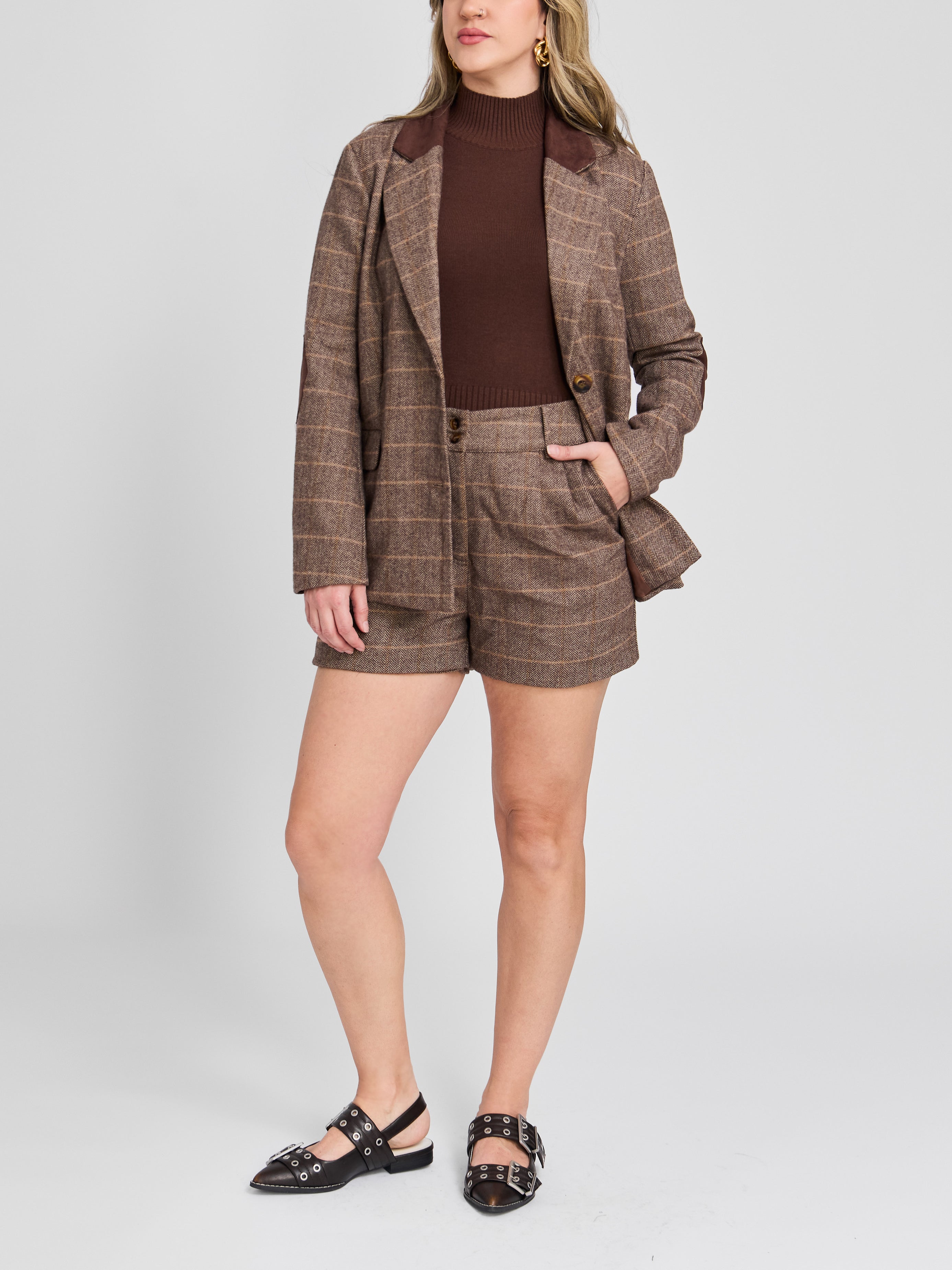 The Double Buckle Pointed Toe Flats