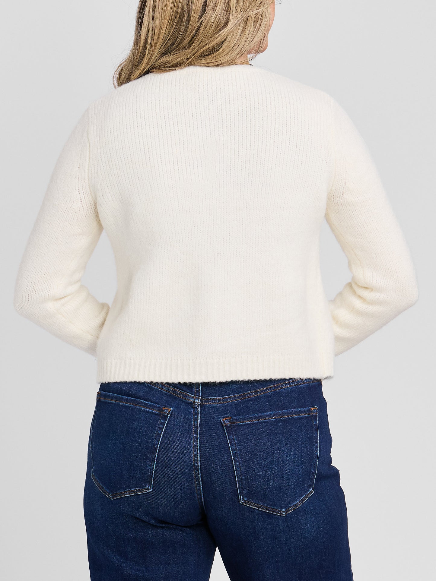The Soft Button Front Sweater